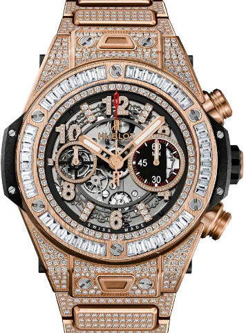 Hublot 411.OX.1180.OX.3904 Big Bang Unico 45mm Big Bang Unico King Gold Jewelery Bracelet watch cost